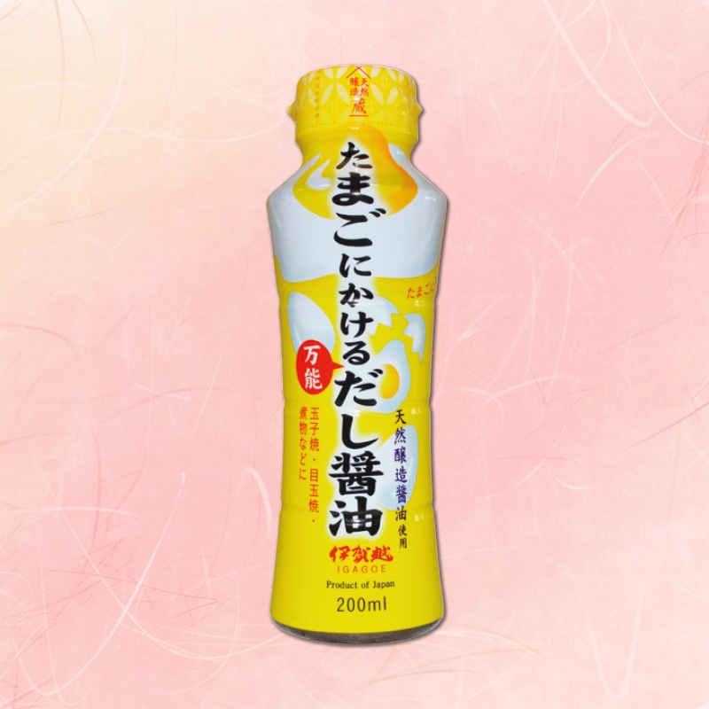 伊賀越 天然醸造製法 たまごにかける万能だし醤油200ml