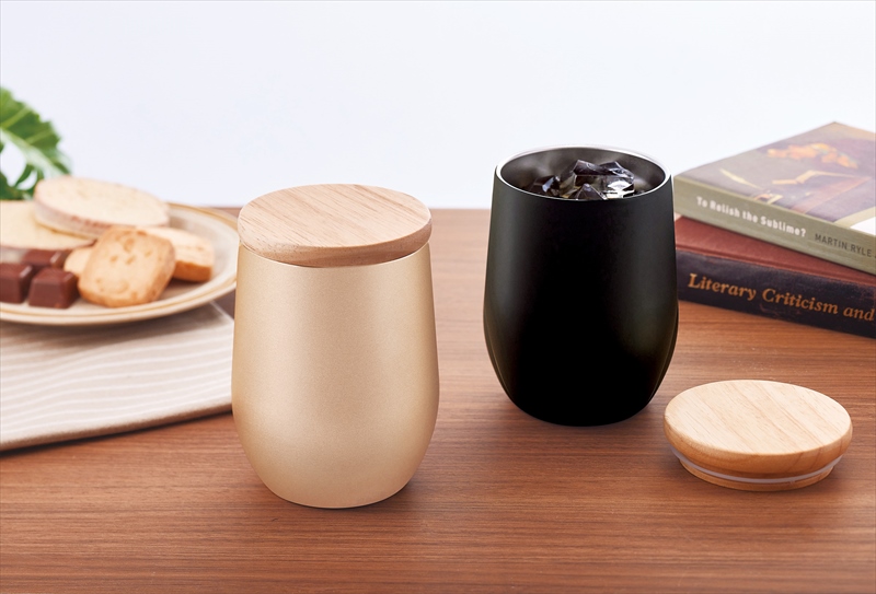 ウッドキャップ・ラウンドタンブラー／ＤＥＣＯ＋