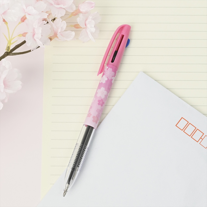 さくら3色ボールペン