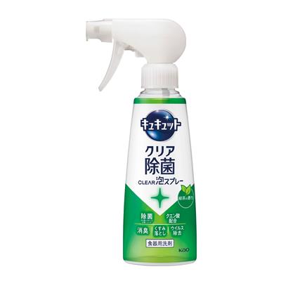 ｷｭｷｭｯﾄ CLEAR泡ｽﾌﾟﾚｰ 除菌緑茶の香り