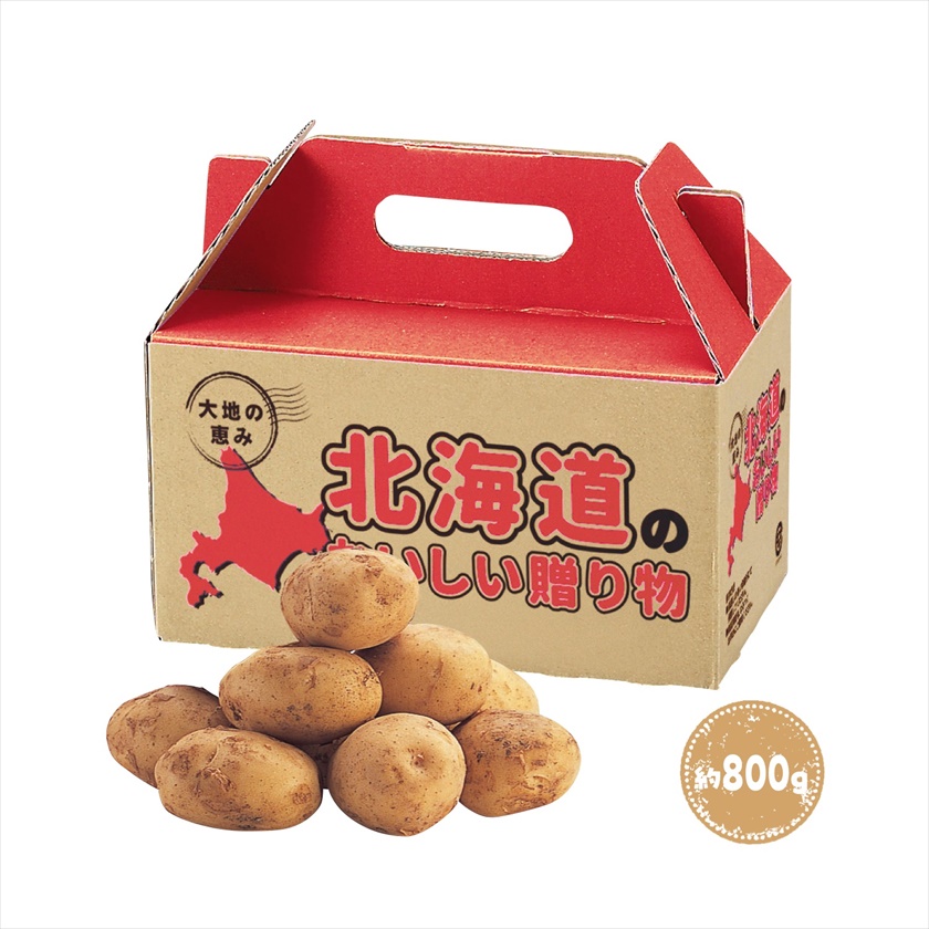 大地の恵み　北海道産じゃがいも800g