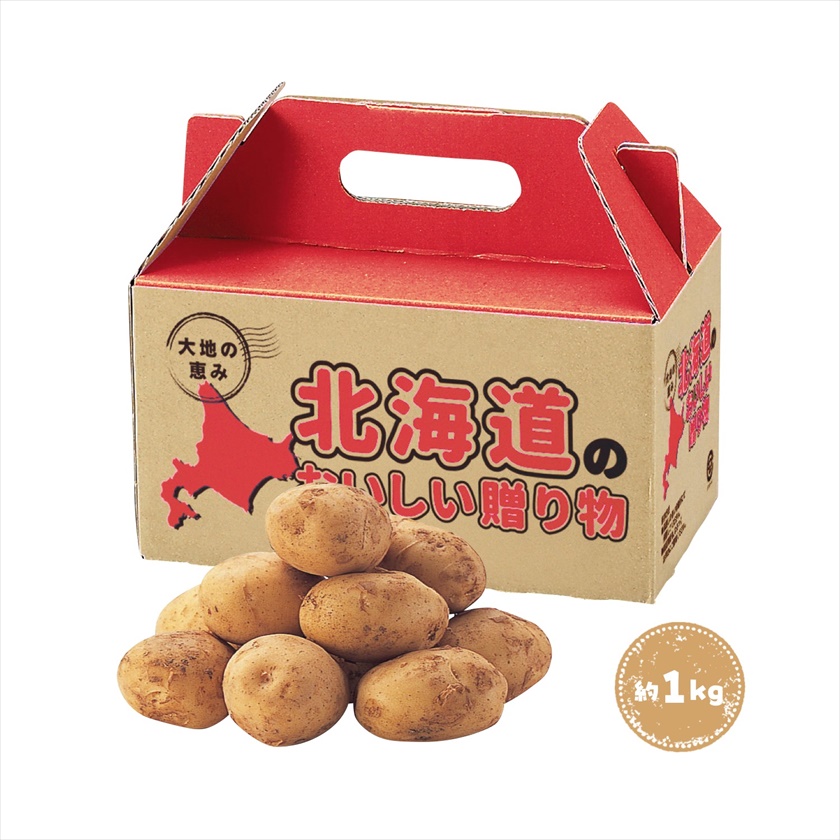 大地の恵み　北海道産じゃがいも1kg