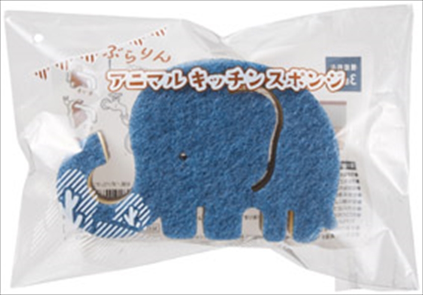 ぶらりんアニマルキッチンスポンジ|ノベルティ・販促品・記念品 ぶらりんアニマルキッチンスポンジ|ノベルティ・販促品・記念品