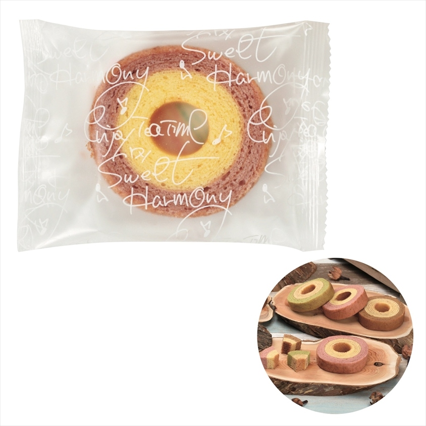 2層バウムクーヘン ストロベリー＆ミルク