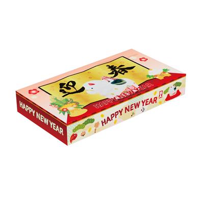 迎春BOXティッシュ40Ｗ　午