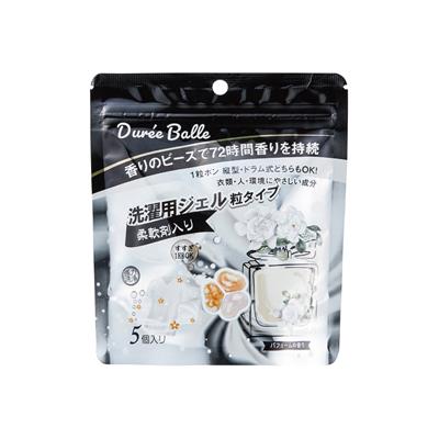 ﾃﾞｭﾘﾎﾞｰﾙ洗濯用ｼﾞｪﾙ5個入 ﾊﾟﾌｭｰﾑの香り