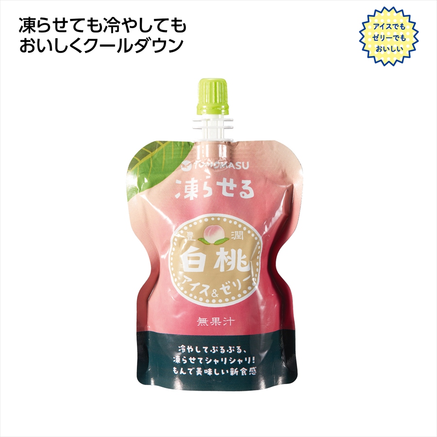 果実アイス＆ゼリー 白桃