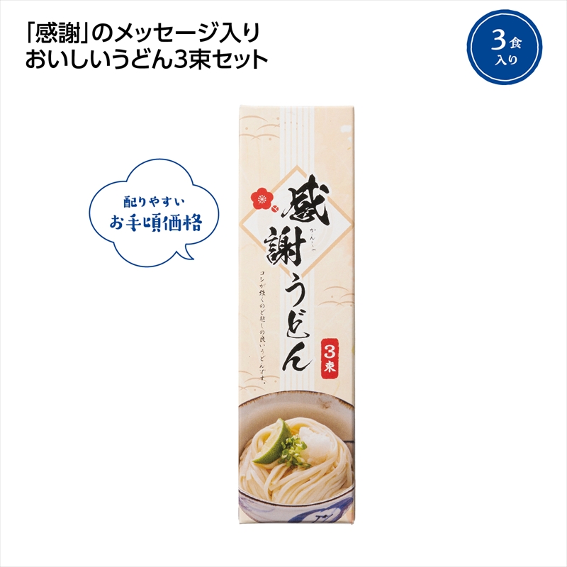 感謝うどん３束