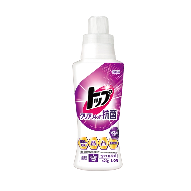 トップクリアリキッド抗菌420g(10ct)