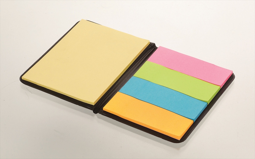 レザー調ポケッタブルふせんセット