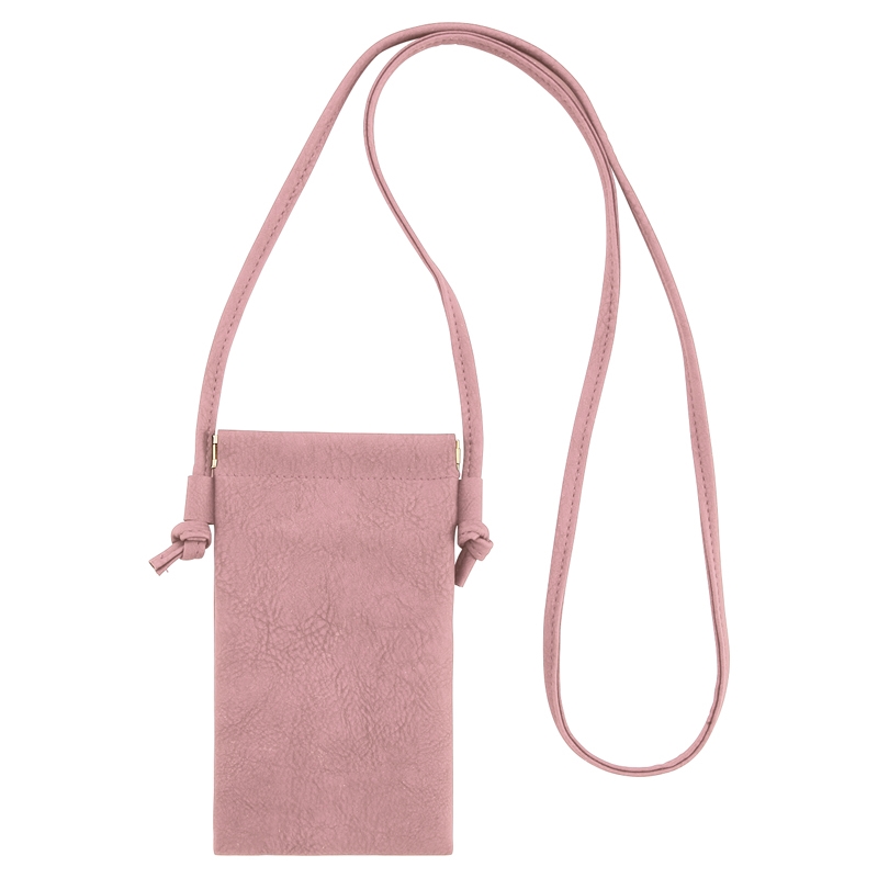 ヴェアリー・イージーオープンスマホネックポーチ（ピンク）