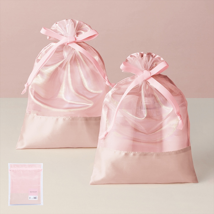 ルルクレール・サテンオーロラギフト巾着