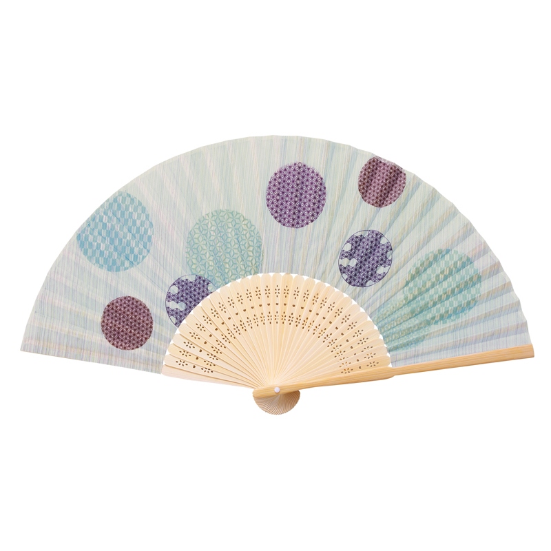 和ごころ竹扇子（てまり）