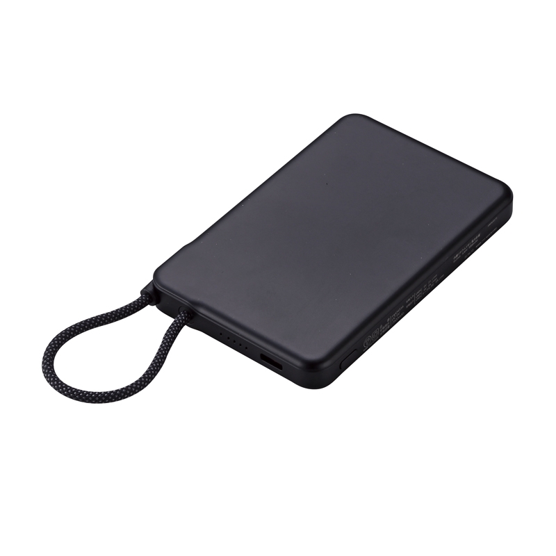 新世代 固体電池モバイルバッテリー5000（ブラック）