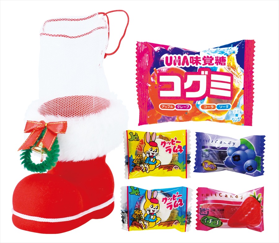 お菓子サンタブーツ（S）