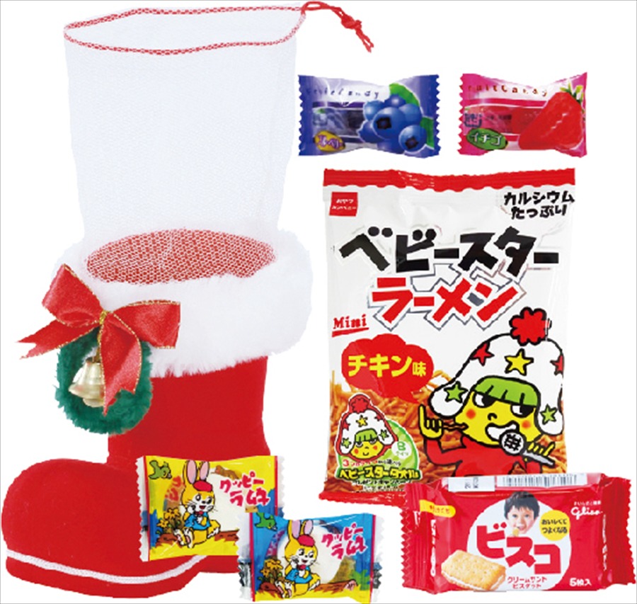 お菓子サンタブーツ（M）