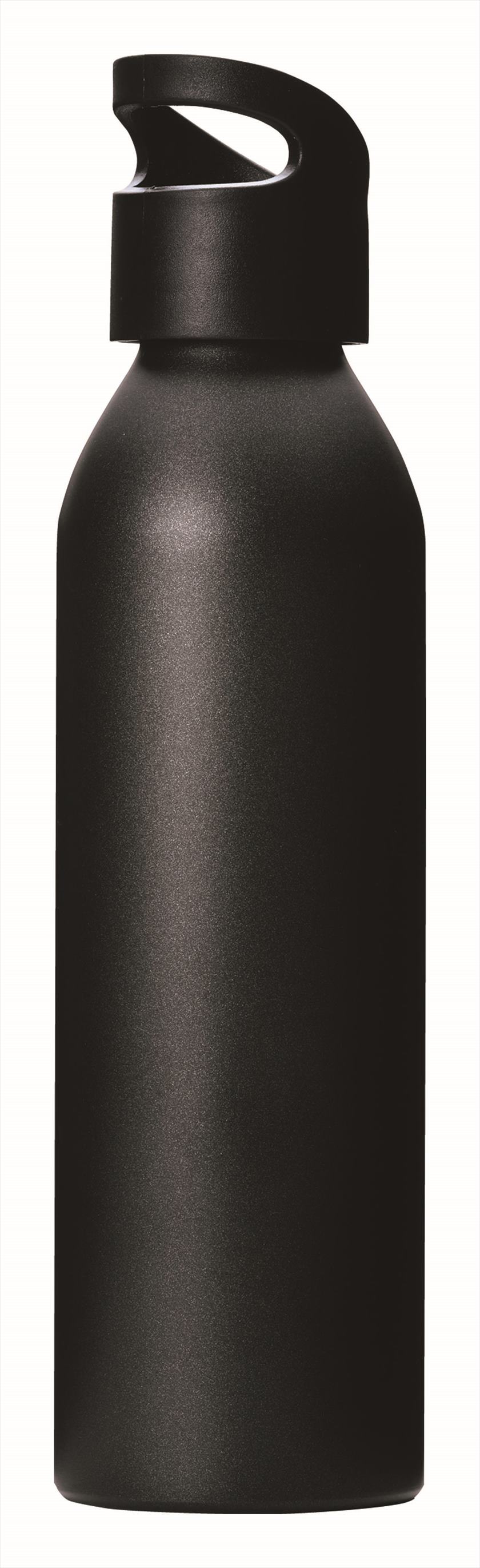 ◆ AL-02B ポータブルアルミボトル　600ml　ブラック