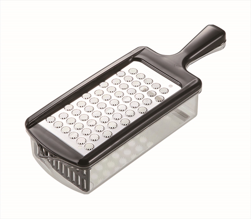 ステンレス製おろし器 おろしぼり ブラック