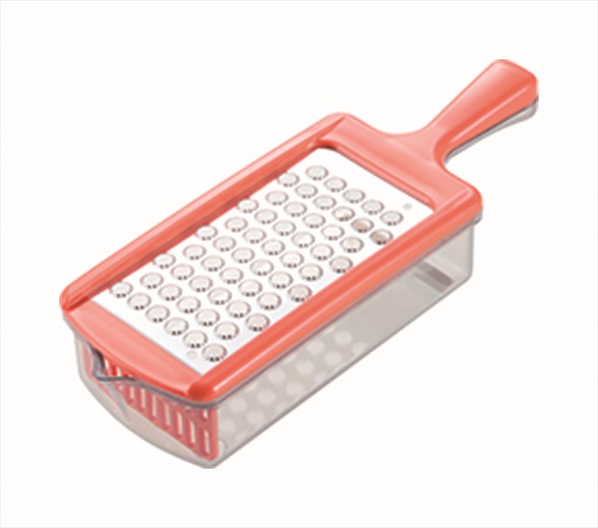 ステンレス製おろし器 おろしぼり オレンジ