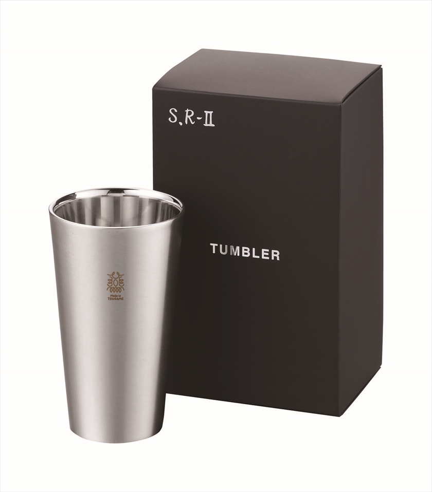 SR-II ステンレス二重構造タンブラー 300cc 1pc ／サテン仕上げ