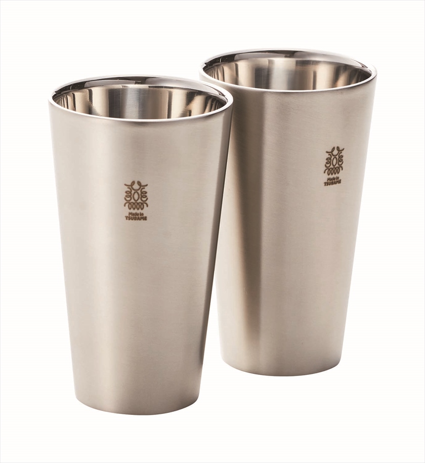 SR-II ステンレス二重構造タンブラー 300cc 2pcs ／サテン仕上げ