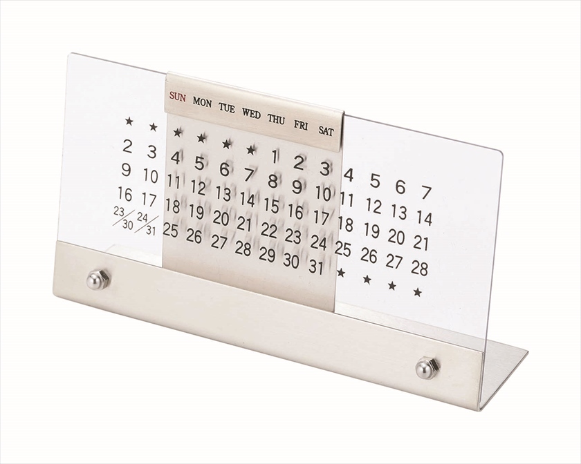 801923 アクリル万年カレンダー