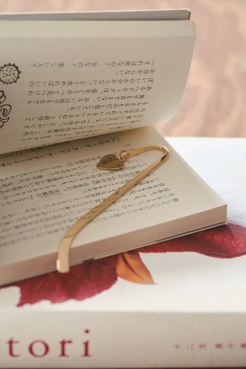 801909 金ブックマーカー ハート