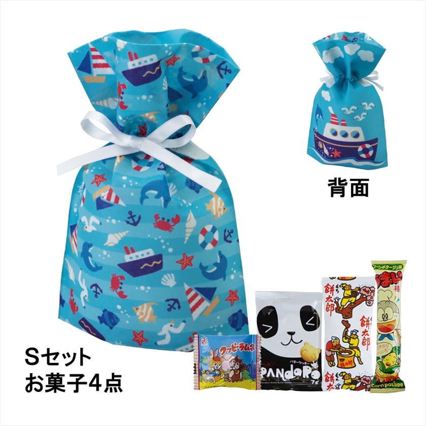 マチ付き巾着　マリン船ＦＰ≪2026夏≫