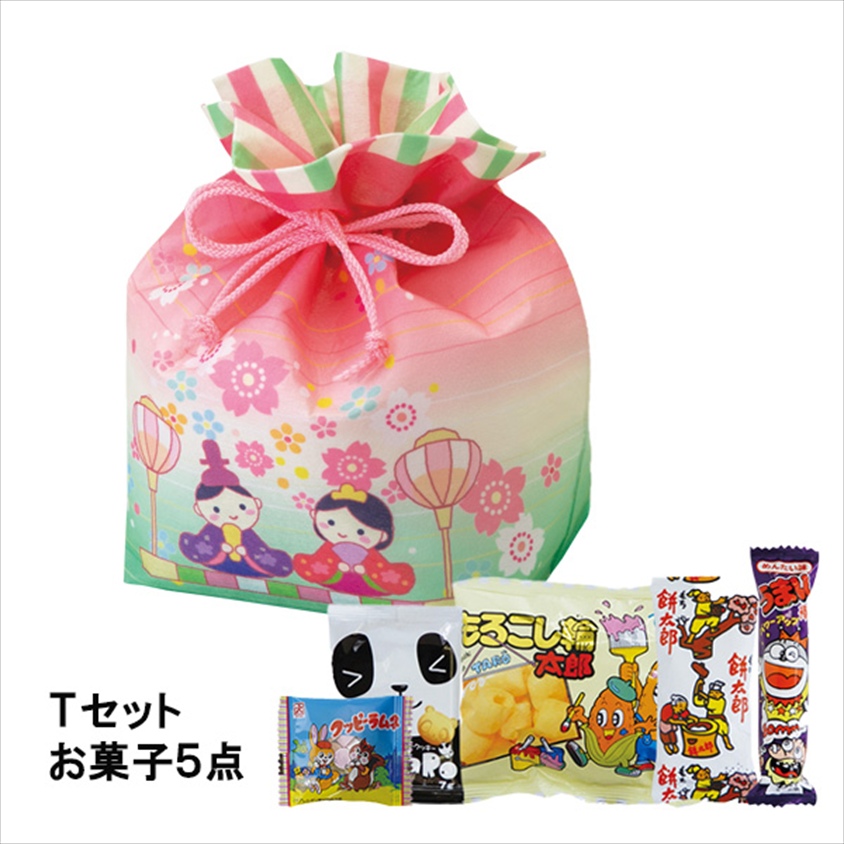 巾着　ヒモ　小　ひなまつり柄ＦＰ　（2025春）