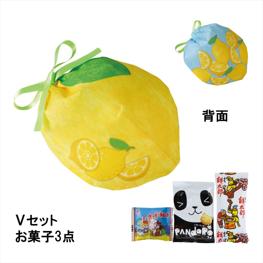 おてだま巾着　トロピカルレモン柄ＦＰ≪2026夏≫