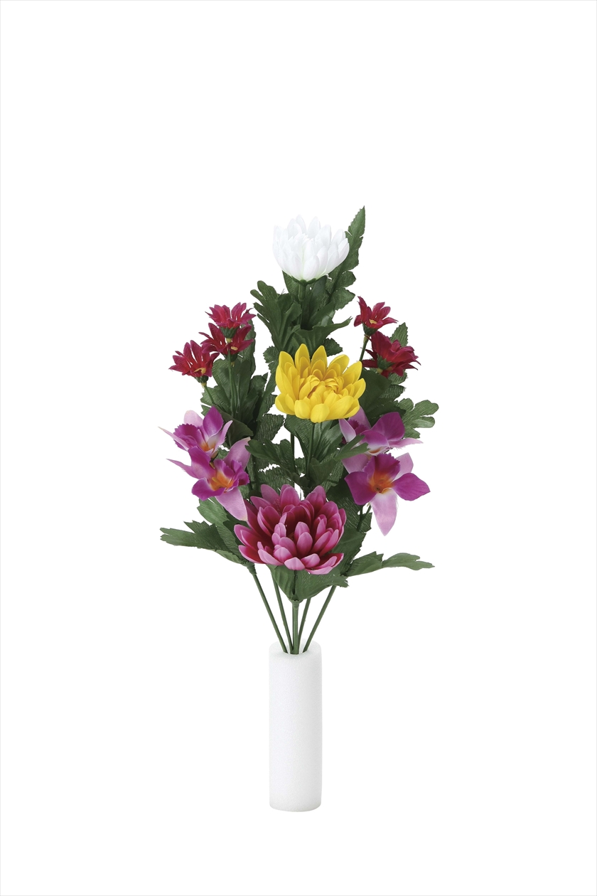 仏花ｵ-ｷｯﾄ2個ｾｯﾄ ※人工植物です。生花ではございません。