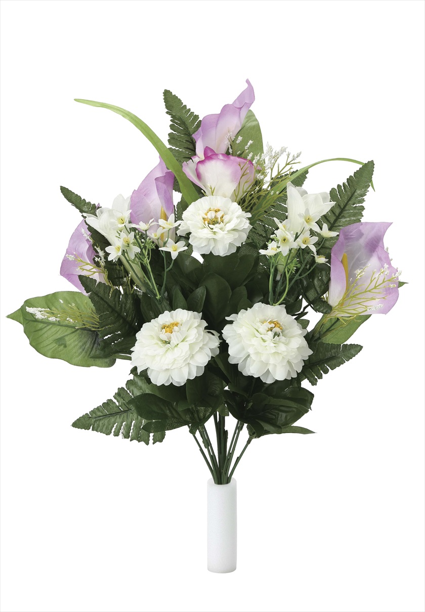 仏花ｶﾗ-ﾘﾘ-2個ｾｯﾄ ※人工植物です。生花ではございません。