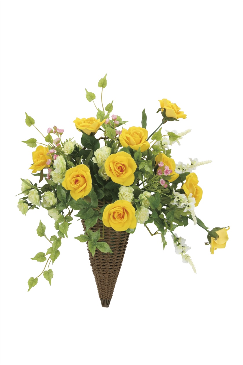 壁掛けシャインゴールド ※人工植物です。生花ではございません。