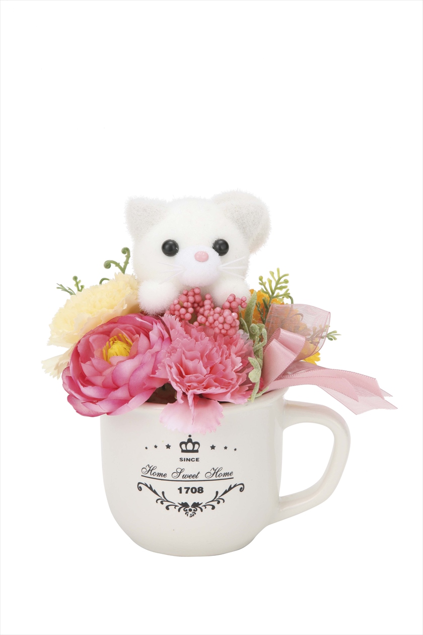 プリティキャット ※人工植物です。生花ではございません。