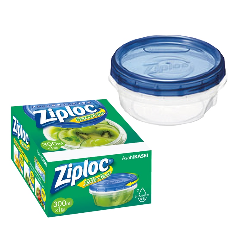 ジップロックスクリューロック　300ml　粗品用