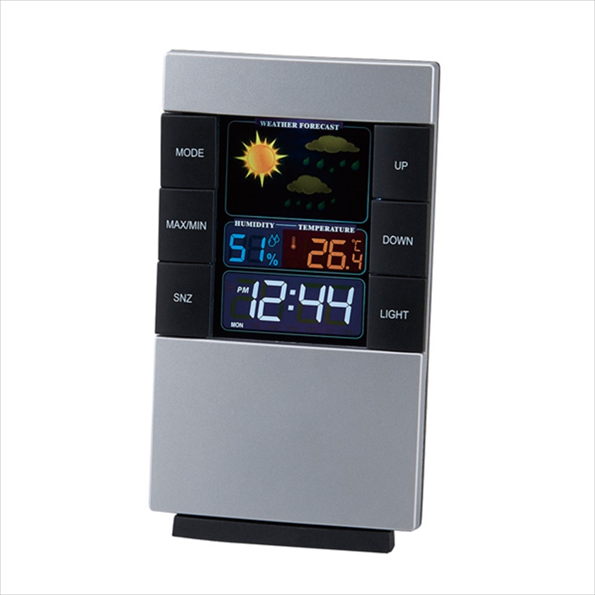 カラーウェザーインフォクロック