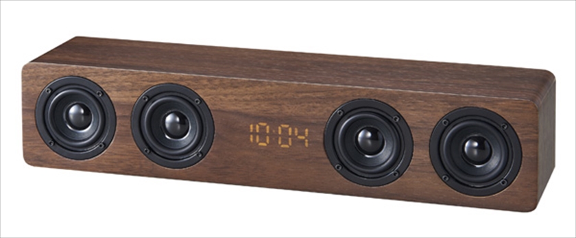 ４連ワイヤレススピーカークロック