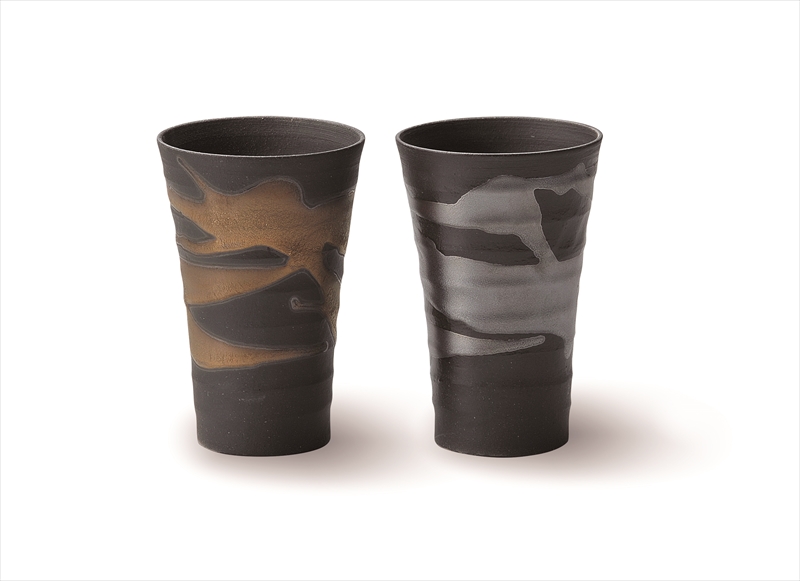 金銀流し ほろ酔いカップペア（木箱入）