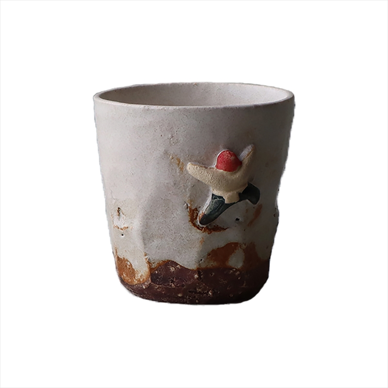 クライミング　酒カップ　冬