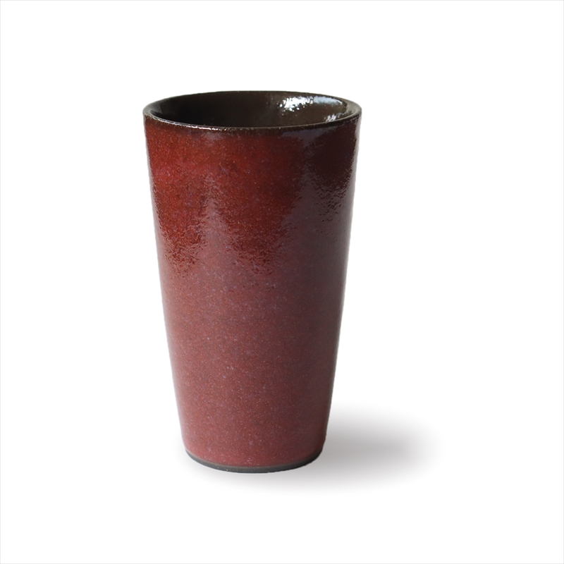 ボルドー 二層構造温冷トールカップ（木箱入）