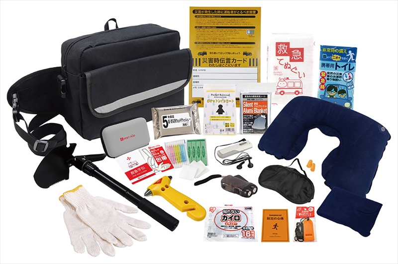 車載用防災19点セット　DR-80