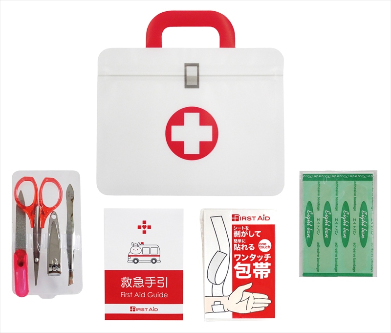 ファーストエイドキットミニ8点セット FM-05