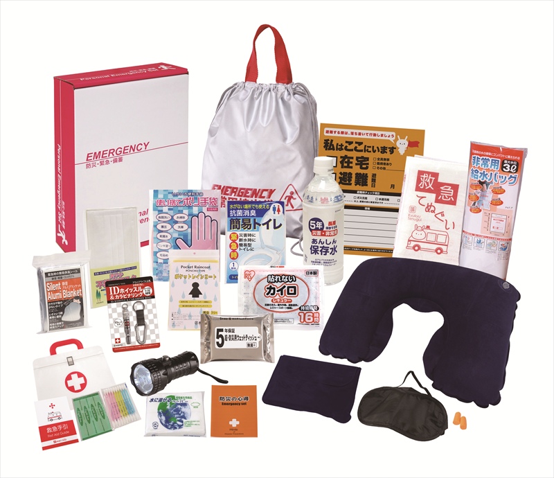 能登のためにチャリティ防災20点セット　FNTC