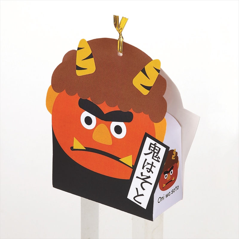 節分福豆パック(25ｇ入)（赤鬼*おたふく)