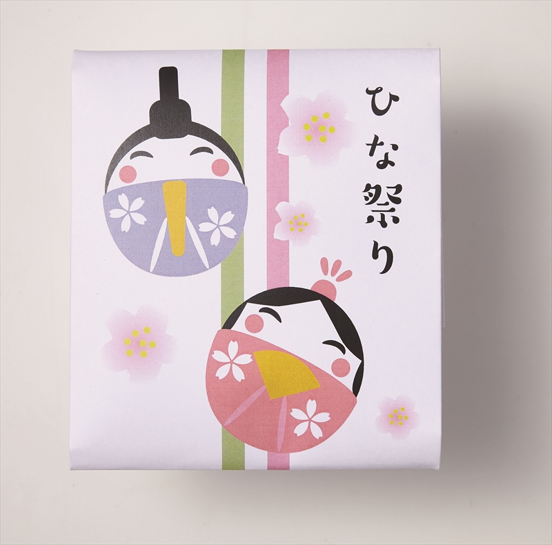 ひなまつりプチギフト(金平糖2包・ひなまつりシール付）
