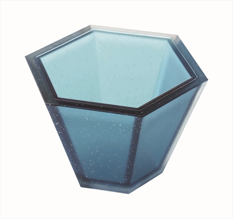 TW-3788 角器（KAKKI）六角お猪口　瑠璃