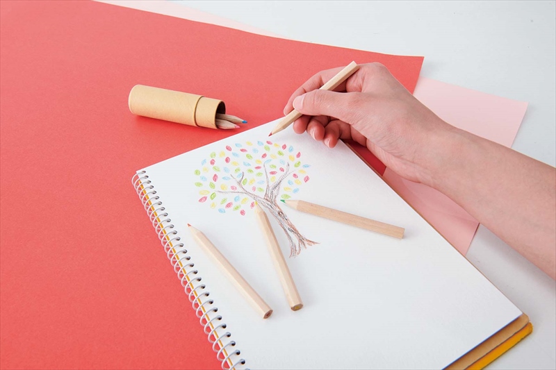 クラフト6色いろえんぴつ