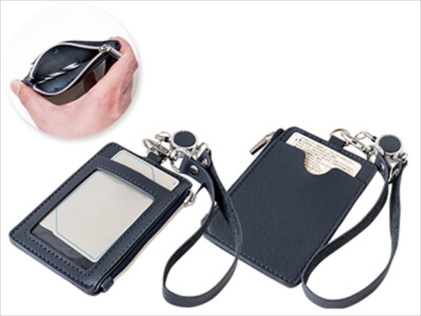 PREMO リサイクルレザー パス&コインケース