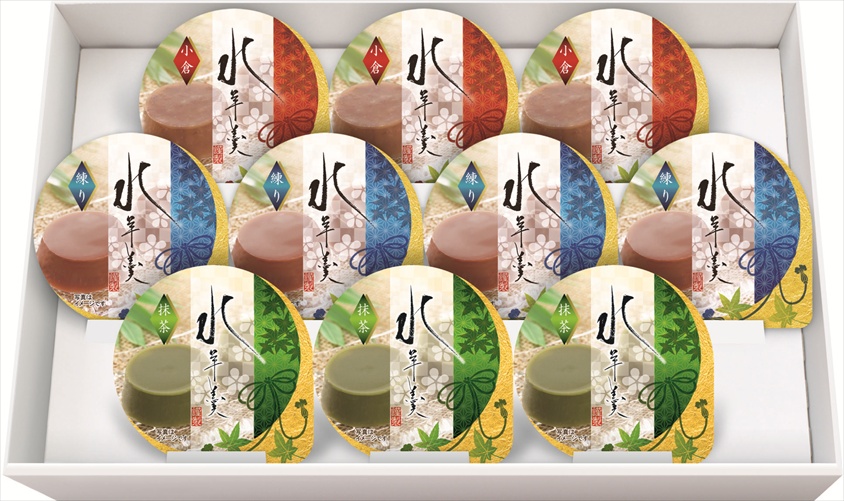 10個水羊羹ギフト ICR-10P/販売時期：3月～8月