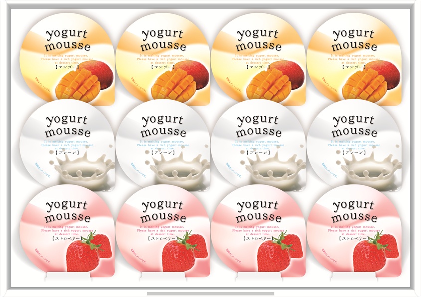12個ヨーグルトムースギフト YMR-12P/販売時期：通年｜ノベルティ